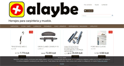 Desktop Screenshot of alaybeherrajes.com